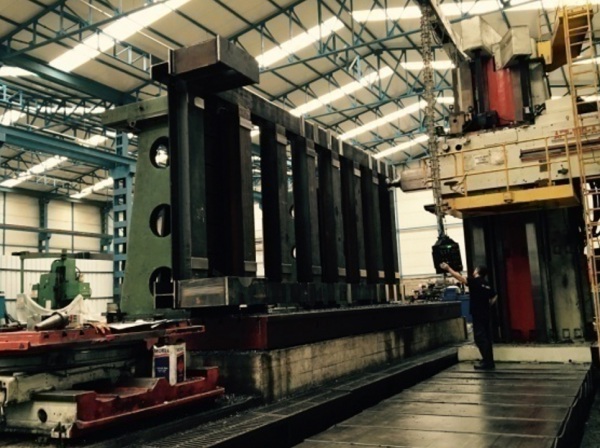 FLOOR TYPE HORIZANTAL BORING MILL – PAMA TITAN AFP 180<br> X:10.500mm, Y:4.000mm, Z+W: 2.200mm